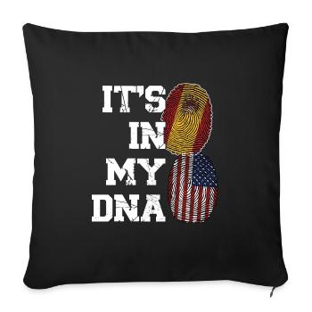 Spanisch Spanien Spanische Wurzeln Geschenk - Sofakissenbezug 45 x 45 cm - Schwarz - Vorne