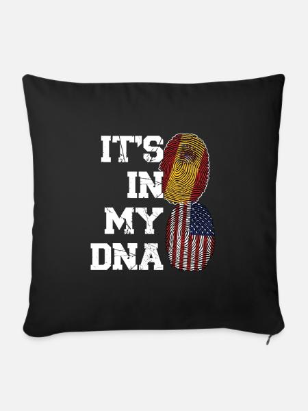 Spanisch Spanien Spanische Wurzeln Geschenk - Sofakissenbezug 45 x 45 cm - Schwarz