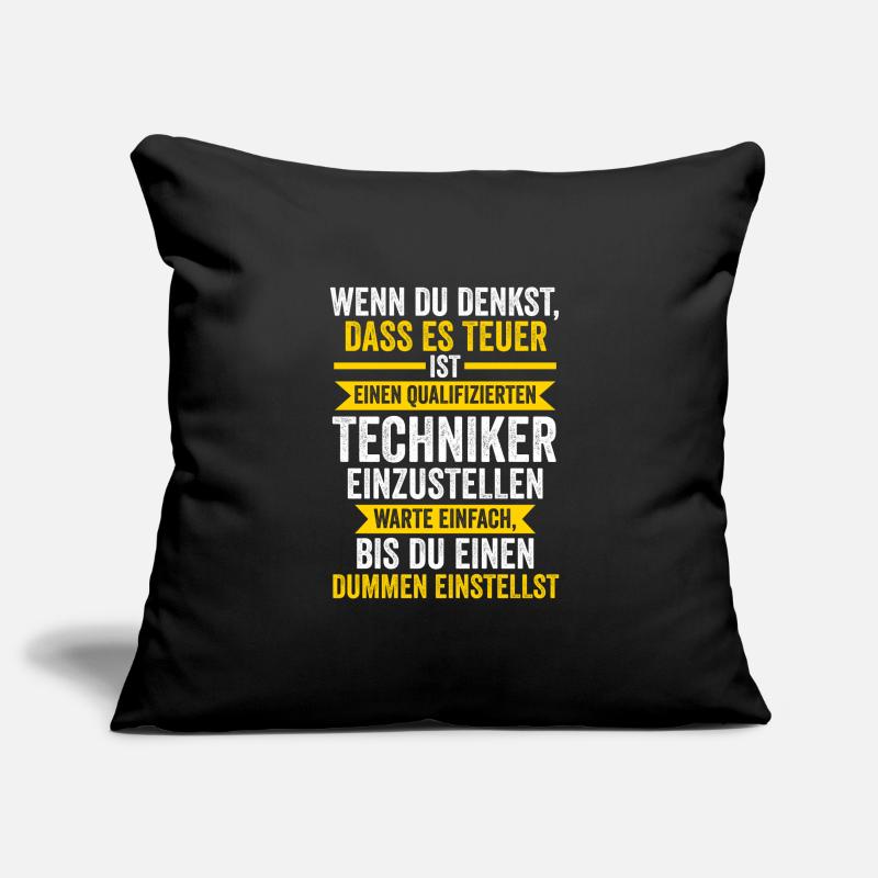 Techniker Beruf Technik Geschenk Sofakissenbezug 45 x 45 cm