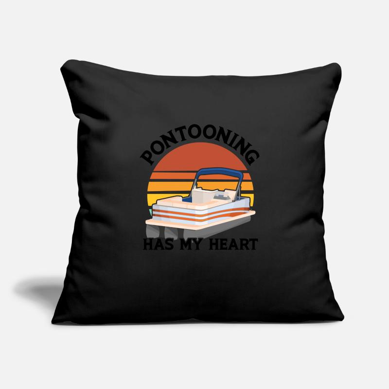 Ponton Pontonierboot Geschenk Sofakissenbezug 45 x 45 cm