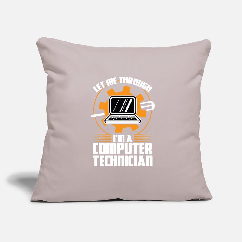 Technischer Support Computertechniker Technischer Sofakissenbezug 45 x 45 cm