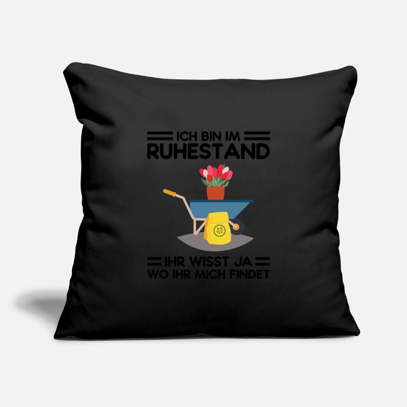 Garten Ruhestand Hobbygärtner Geschenk Sofakissenbezug 45 x 45 cm
