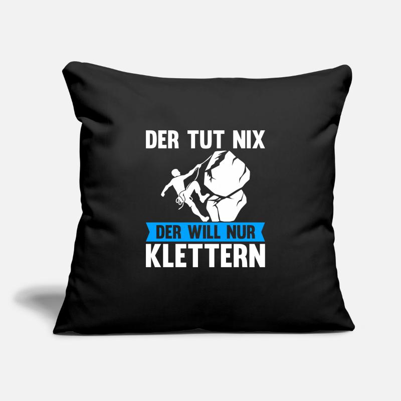Berge Klettern Kletter Geschenk Sofakissenbezug 45 x 45 cm