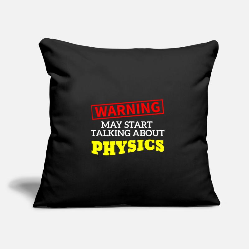 Physics physicist Sofa pillowcase 17,3'' x 17,3'' (45 x 45 cm)
