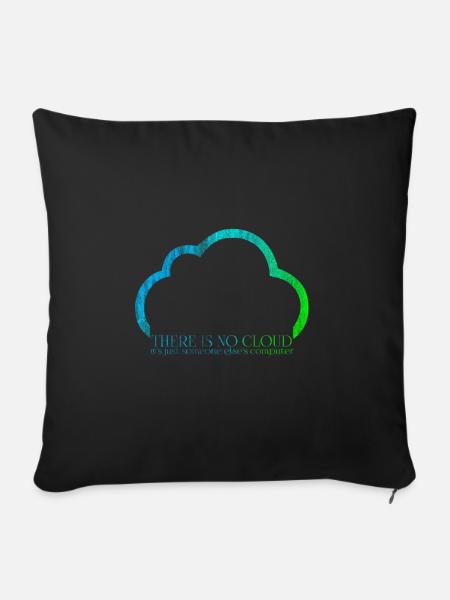 Informatiker - Sofakissenbezug 45 x 45 cm - Schwarz