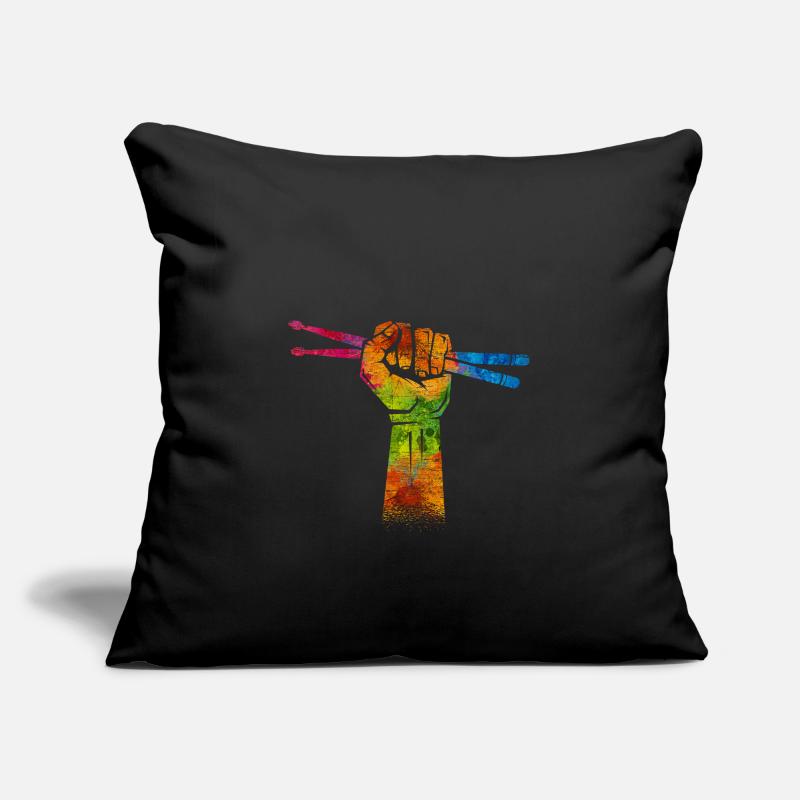 Drum Drumsticks Sofa pillowcase 17,3'' x 17,3'' (45 x 45 cm)
