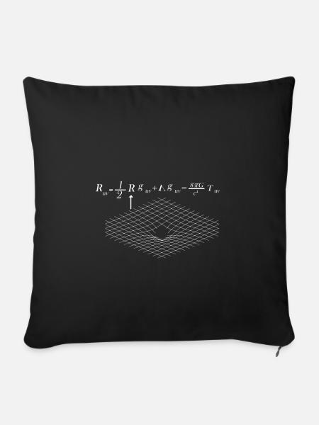 Physik Formel - Sofakissenbezug 45 x 45 cm - Schwarz