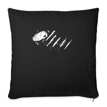 Funny Drug Techno Festival Music Club Dealer Gift - Sofakissenbezug 45 x 45 cm - Schwarz - Vorne