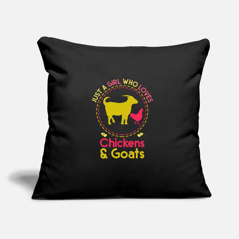 goat Sofa pillowcase 17,3'' x 17,3'' (45 x 45 cm)