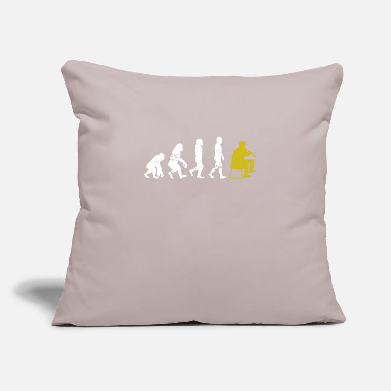 Klarinette Evolution Geschenk Sofakissenbezug 45 x 45 cm