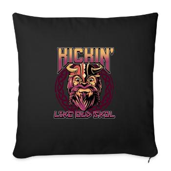Norse Viking Mythology Design for Viking Warriors - Sofakissenbezug 45 x 45 cm - Schwarz - Vorne