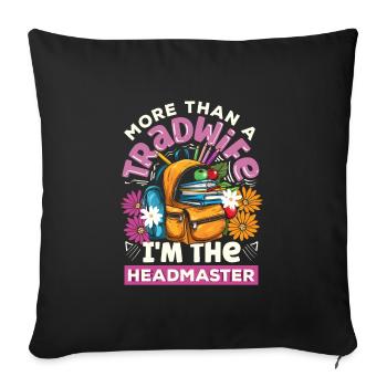 Sip Back Relax and Spice It Up Margarita Mode On - Sofakissenbezug 45 x 45 cm - Schwarz - Vorne