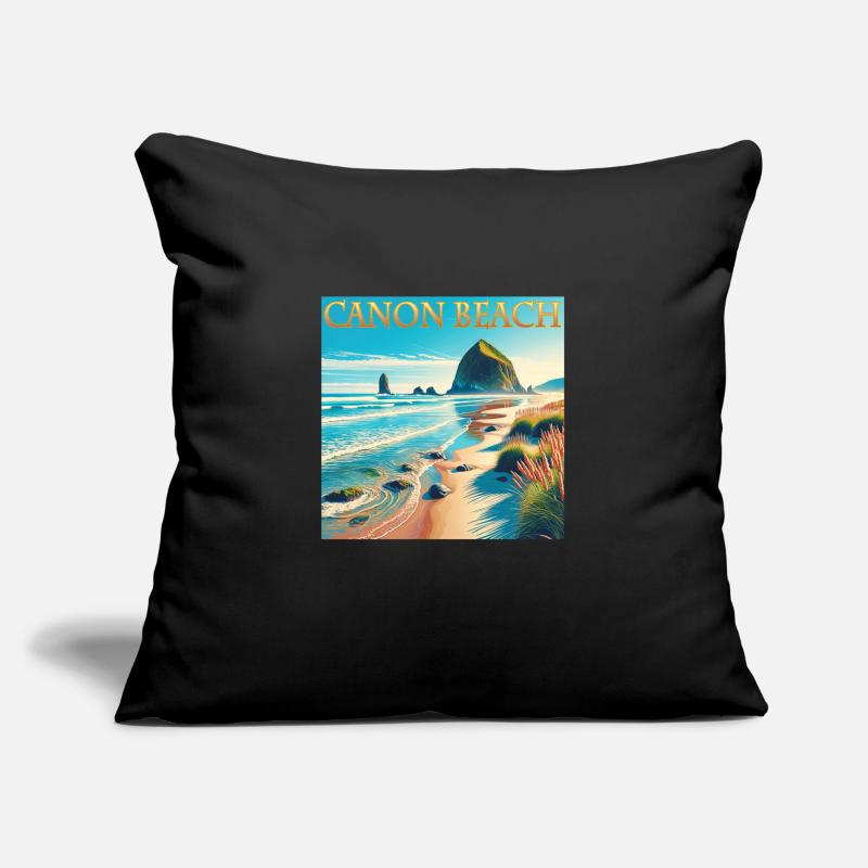 Cannon Beach Oregon Beach Vacation Design Sofa pillowcase 17,3'' x 17,3'' (45 x 45 cm)