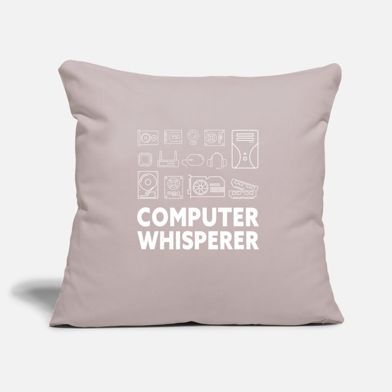 Tech Support Nerds Geek... Programmers & Nerd Sofa pillowcase 17,3'' x 17,3'' (45 x 45 cm)