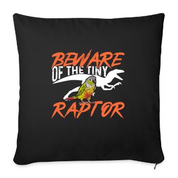 Molinasittich Parrot Bird Sun Parakeet - Sofa pillowcase 17,3'' x 17,3'' (45 x 45 cm) - black - Front