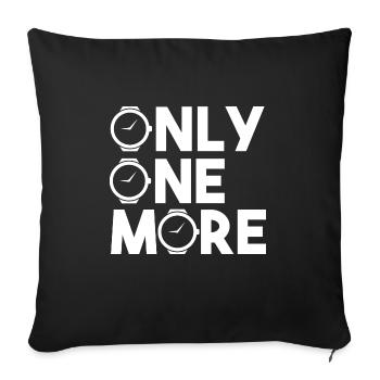 Watch Collector Watch Watchmaker - Sofa pillowcase 17,3'' x 17,3'' (45 x 45 cm) - black - Front