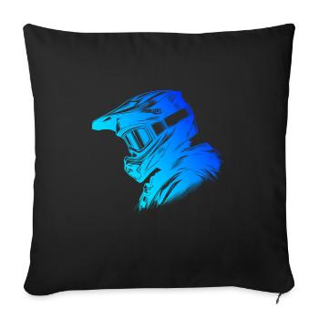 MTB Men Cycling Cyclist Cycling Mountainbi - Sofa pillowcase 17,3'' x 17,3'' (45 x 45 cm) - black - Front