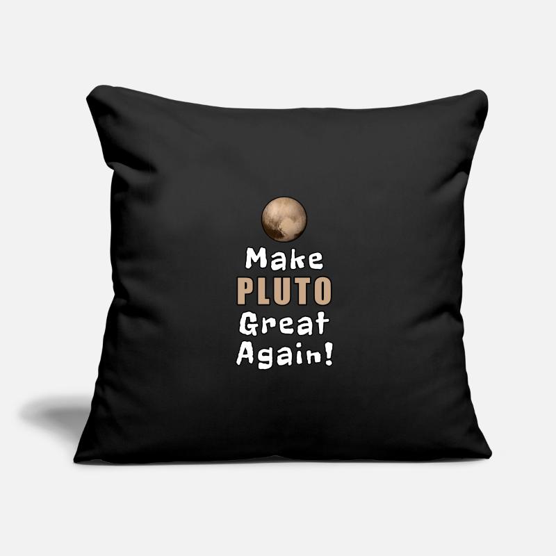Make Pluto Great Again Sofa pillowcase 17,3'' x 17,3'' (45 x 45 cm)
