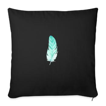 Spring - Sofa pillowcase 17,3'' x 17,3'' (45 x 45 cm) - black - Front