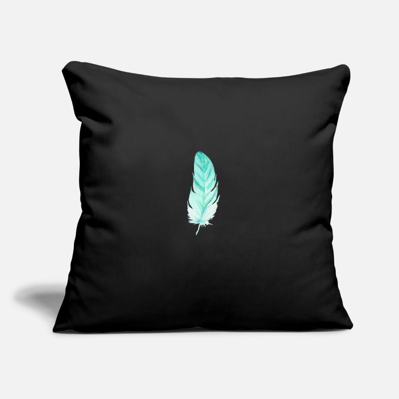 Plume Housse de coussin décorative 45 x 45 cm