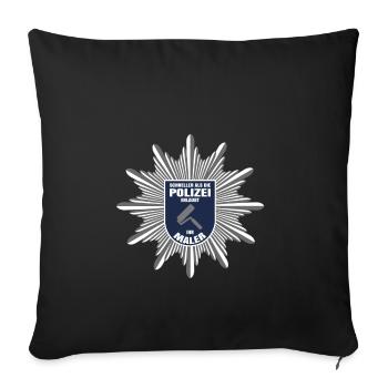 Ihr Maler. Schneller als die Polizei. Geschenk. - Sofakissenbezug 45 x 45 cm - Schwarz - Vorne