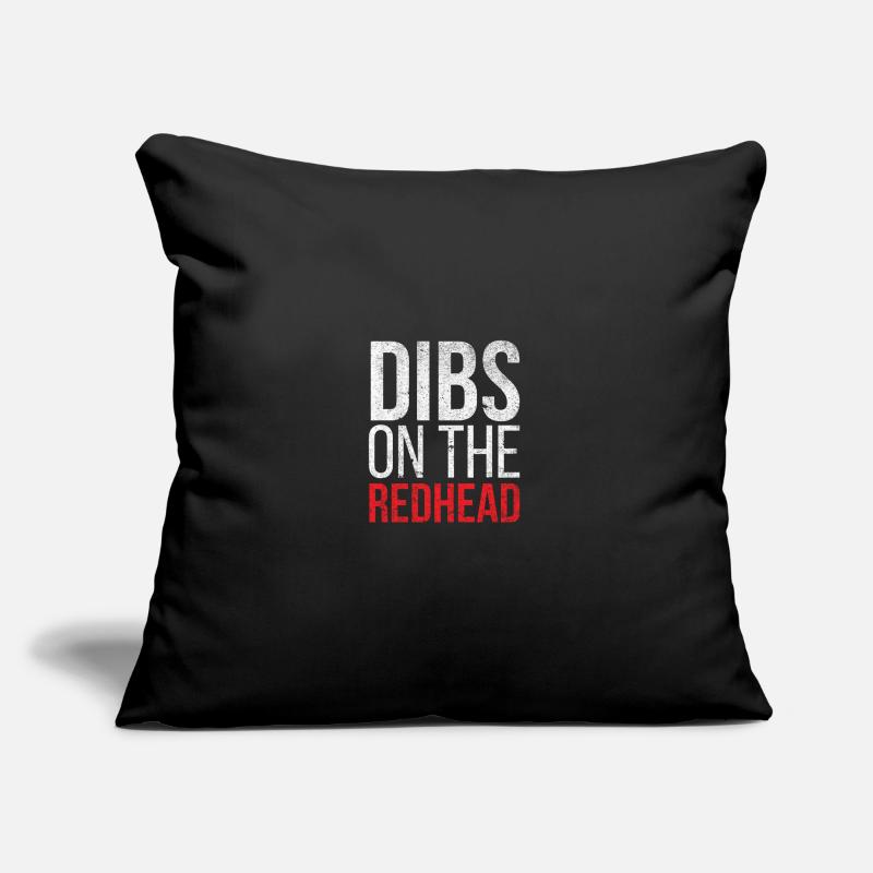Dibs auf dem Redhead Sofakissenbezug 45 x 45 cm