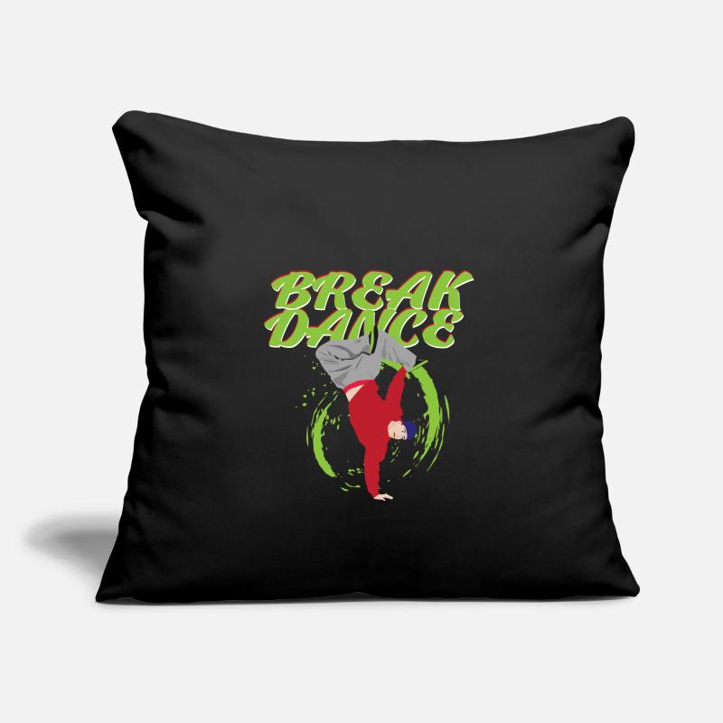 break dance Housse de coussin décorative 45 x 45 cm