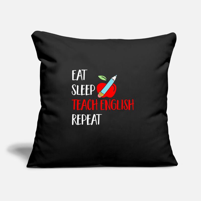 Teacher English Second Language Foreign Language Sofa pillowcase 17,3'' x 17,3'' (45 x 45 cm)