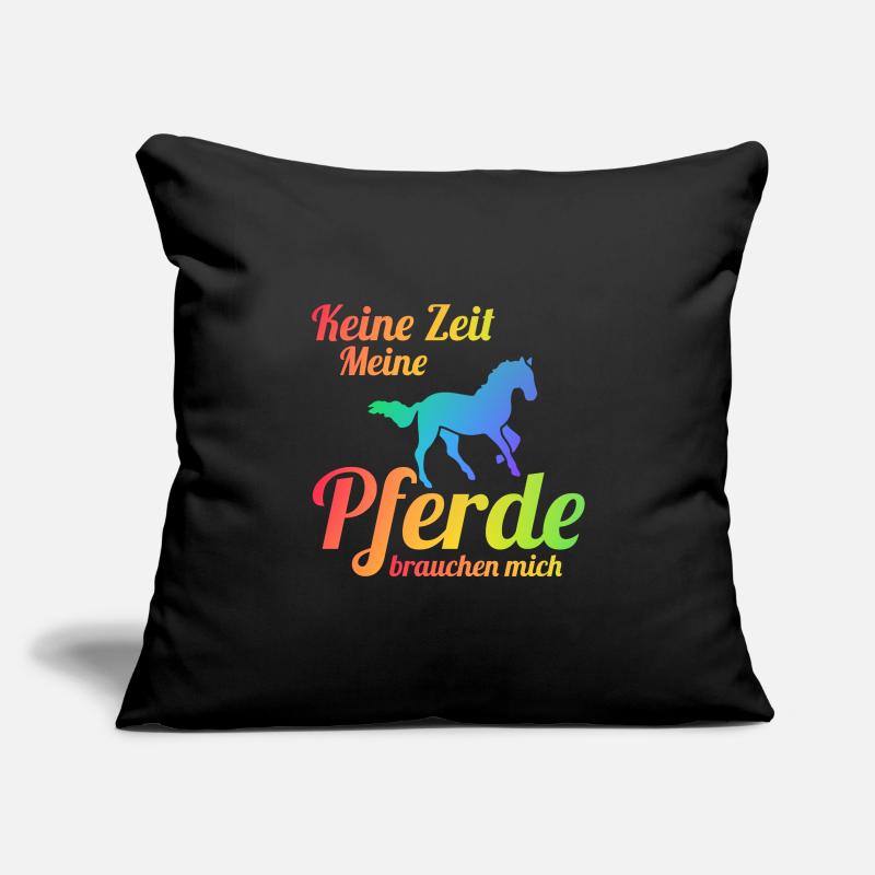 Pferd Reiten Pferdehalter Geschenk Sofakissenbezug 45 x 45 cm