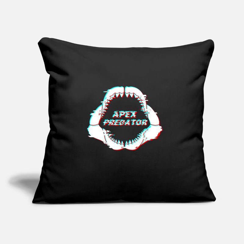 Shark Bite Shark Bite Shark Teeth Shark Sofa pillowcase 17,3'' x 17,3'' (45 x 45 cm)