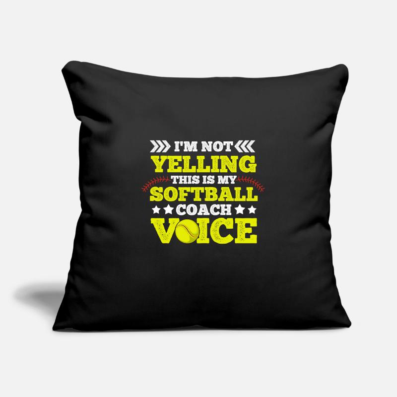 Softball training design for a softball Sofa pillowcase 17,3'' x 17,3'' (45 x 45 cm)