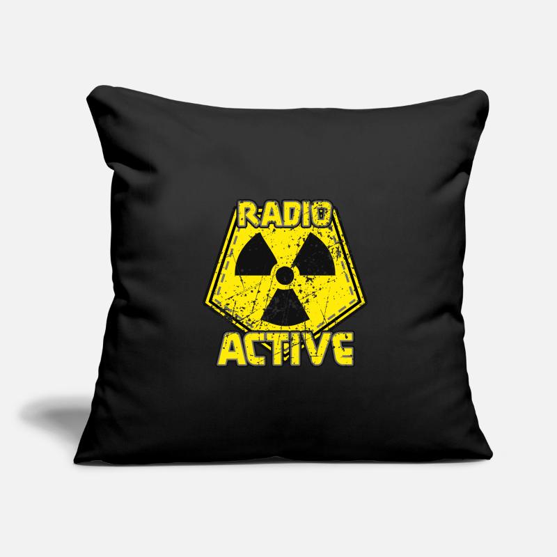 radioactive Sofa pillowcase 17,3'' x 17,3'' (45 x 45 cm)