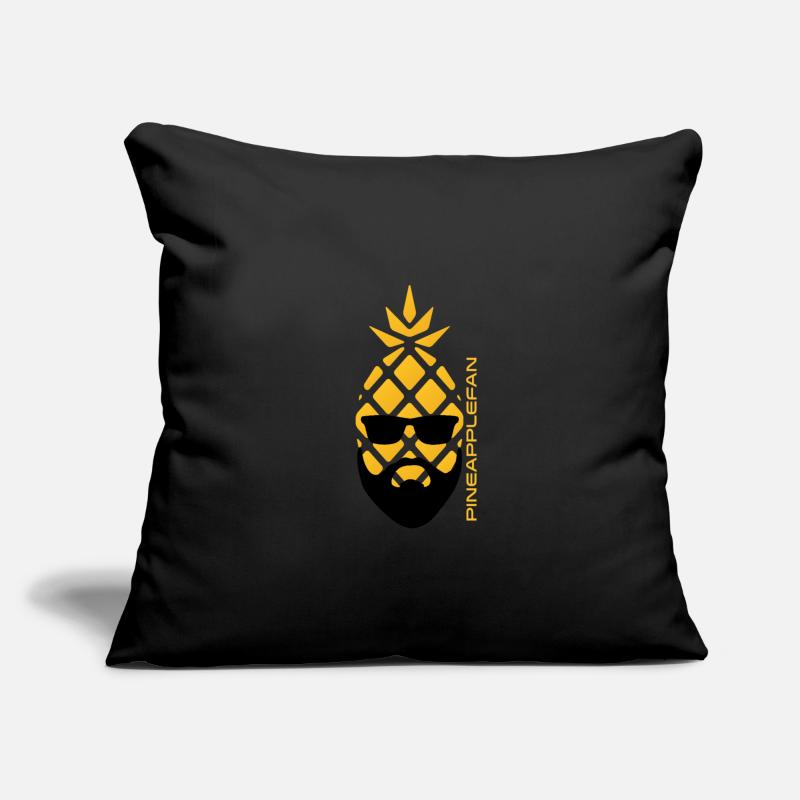 Ananas-Fächer Sofakissenbezug 45 x 45 cm