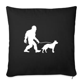 Australian Cattle Dog Red Blue Heeler - Sofa pillowcase 17,3'' x 17,3'' (45 x 45 cm) - black - Front