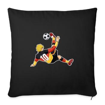 Équipe d’Allemagne de football I Football Allemagne - Housse de coussin décorative 45 x 45 cm - noir - Devant