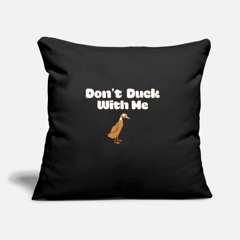 Funny Rubber Duck Meme Sarcastic Duck Mom Dad Sofakissenbezug 45 x 45 cm