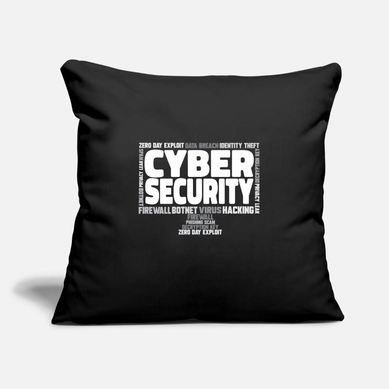 Cybersecurity Hackers IT Security Sofa pillowcase 17,3'' x 17,3'' (45 x 45 cm)