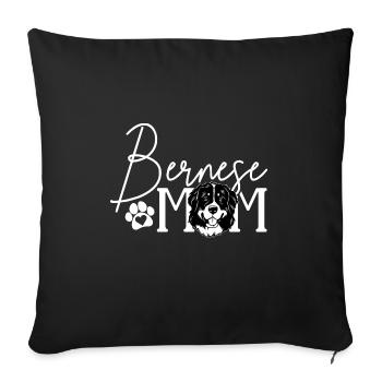 Bouvier bernois - Housse de coussin décorative 45 x 45 cm - noir - Devant
