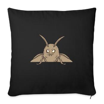 Moths Insect Collector Entomologist - Sofa pillowcase 17,3'' x 17,3'' (45 x 45 cm) - black - Front
