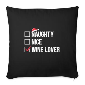 Dabbing Santa Claus Gifts - Sofa pillowcase 17,3'' x 17,3'' (45 x 45 cm) - black - Front
