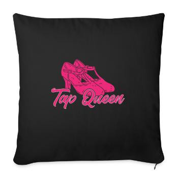 Tap Dance Teacher Tap Dancer Tap Dance - Sofa pillowcase 17,3'' x 17,3'' (45 x 45 cm) - black - Front