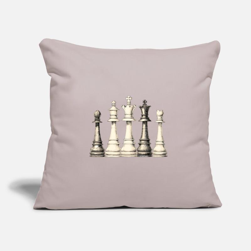 Chess Sofa pillowcase 17,3'' x 17,3'' (45 x 45 cm)