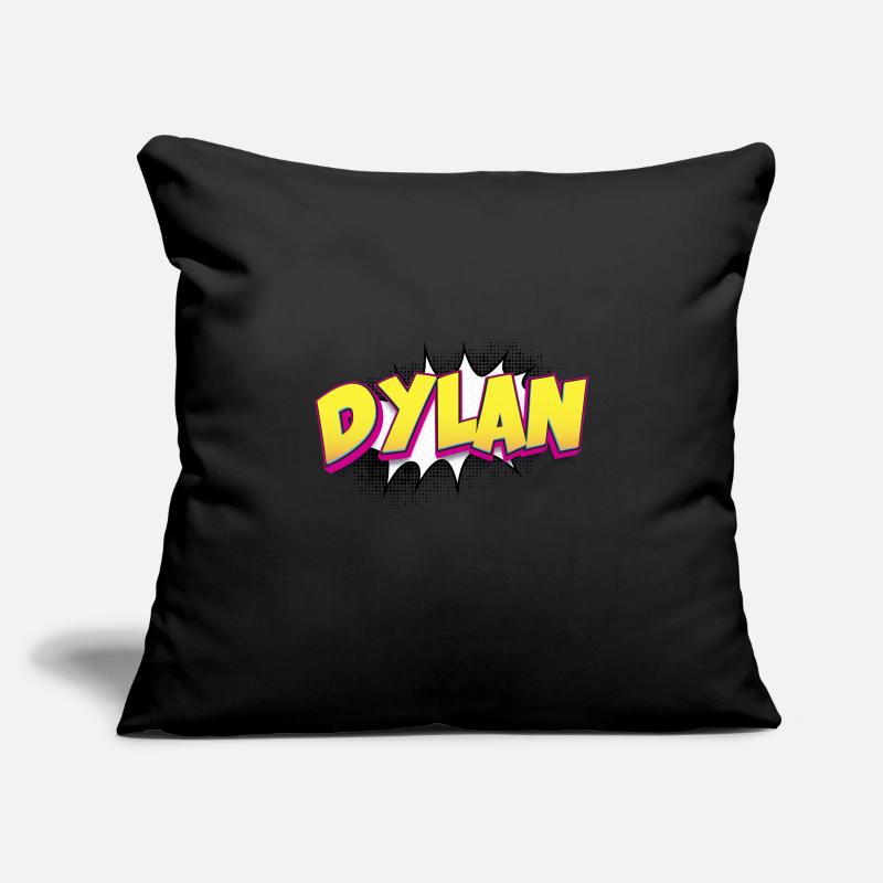 Dylan Custom Name Comic Book Style Pop Art, Dylan Sofa pillowcase 17,3'' x 17,3'' (45 x 45 cm)