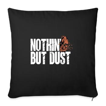 Shooting Skeet Clay Pigeon Shooting - Sofa pillowcase 17,3'' x 17,3'' (45 x 45 cm) - black - Front
