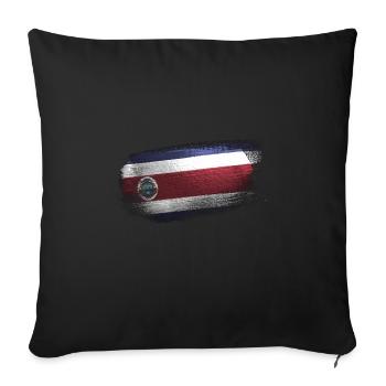 Costa Rica - Sofakissenbezug 45 x 45 cm - Schwarz - Vorne