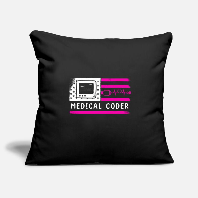 Medical Coder Coding Specialist Sofa pillowcase 17,3'' x 17,3'' (45 x 45 cm)