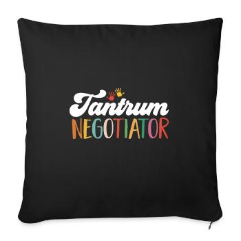 Childcare Teacher Educator - Sofa pillowcase 17,3'' x 17,3'' (45 x 45 cm) - black - Front
