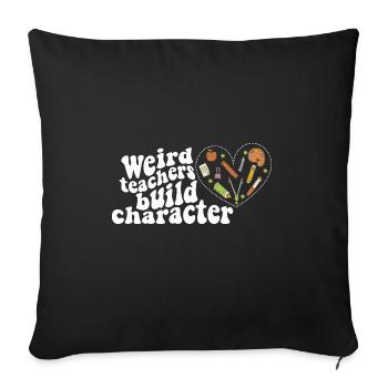 Le Smore que vous lisez Le Smore que vous connaissez Guimauve - Housse de coussin décorative 45 x 45 cm - noir - Devant