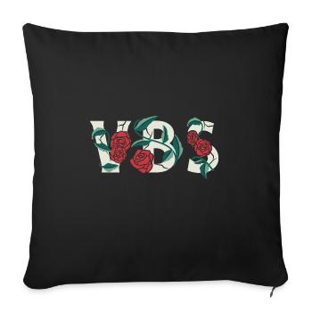 Vacation Bible School Crew VBS Crew Summer Camp - Sofa pillowcase 17,3'' x 17,3'' (45 x 45 cm) - black - Front