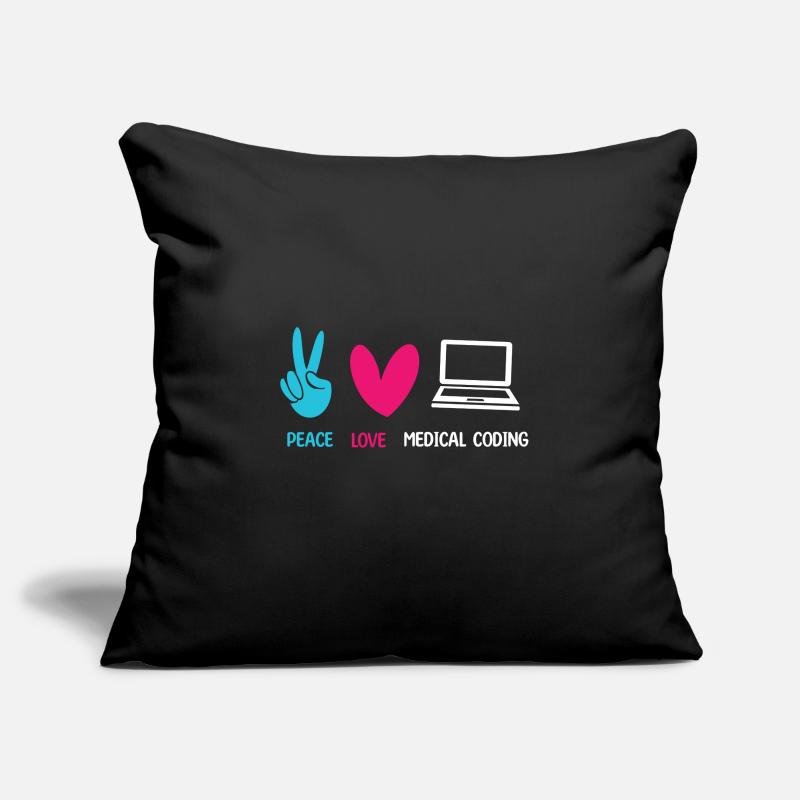Medical Coder Coding Specialist Sofa pillowcase 17,3'' x 17,3'' (45 x 45 cm)
